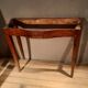 Raw wood console from the eighteenth century.