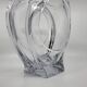 French crystal vase 1970 vintage