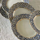 Set of 5 Lomonosov dessert plates