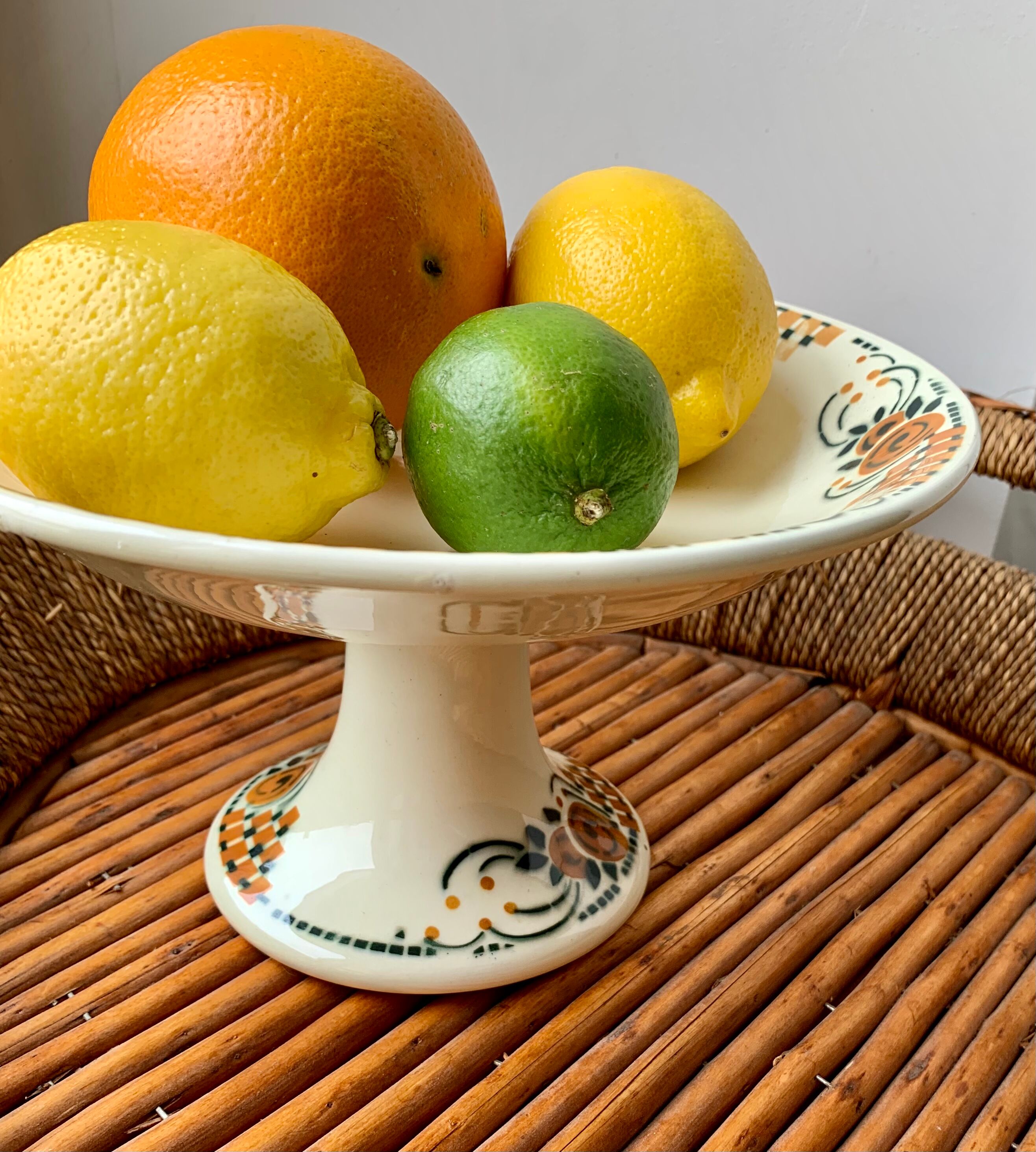 Art Deco fruit bowl