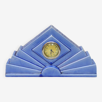 Art Deco fan clock