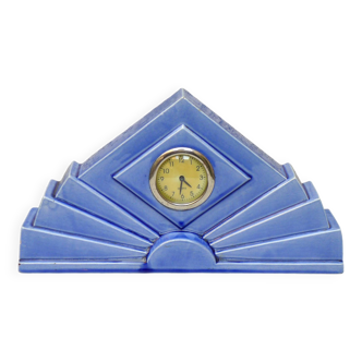 Art Deco fan clock