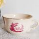 Digoin Sarreguemines pink tea/coffee cup