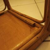 Small square rattan wicker table