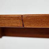 Restored teak dining table by henry rosengren hansen for brande møbelindustri mk9477