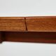 Restored teak dining table by henry rosengren hansen for brande møbelindustri mk9477
