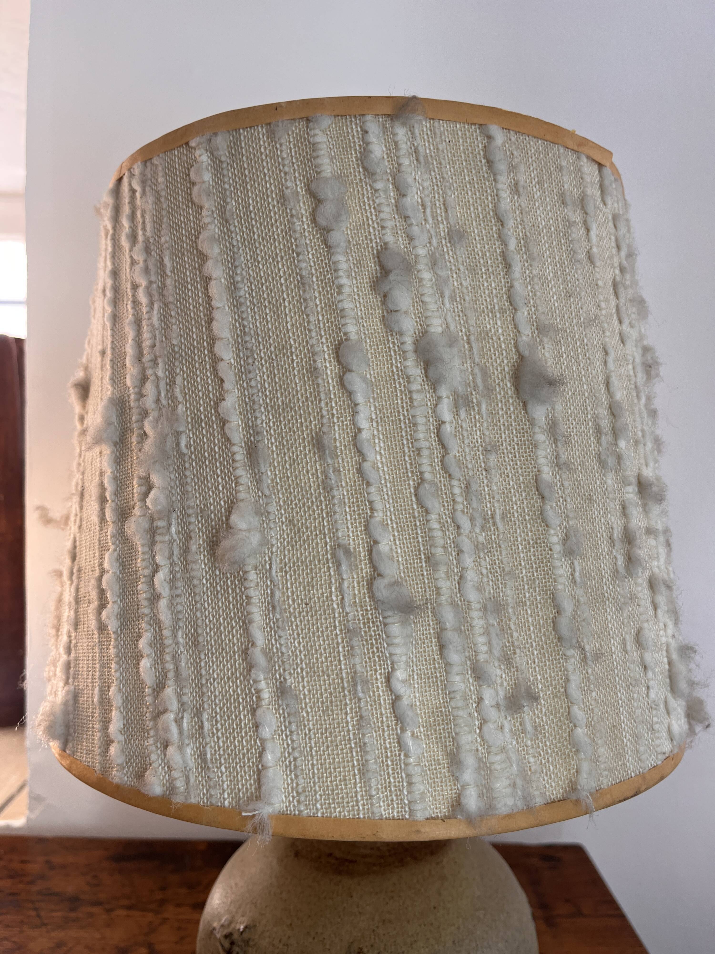 vintage ceramic lamp from the 50s/60s