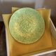 Japanese Green Cup Saucer Underplate ANDOI CLOISONNE CLOISON