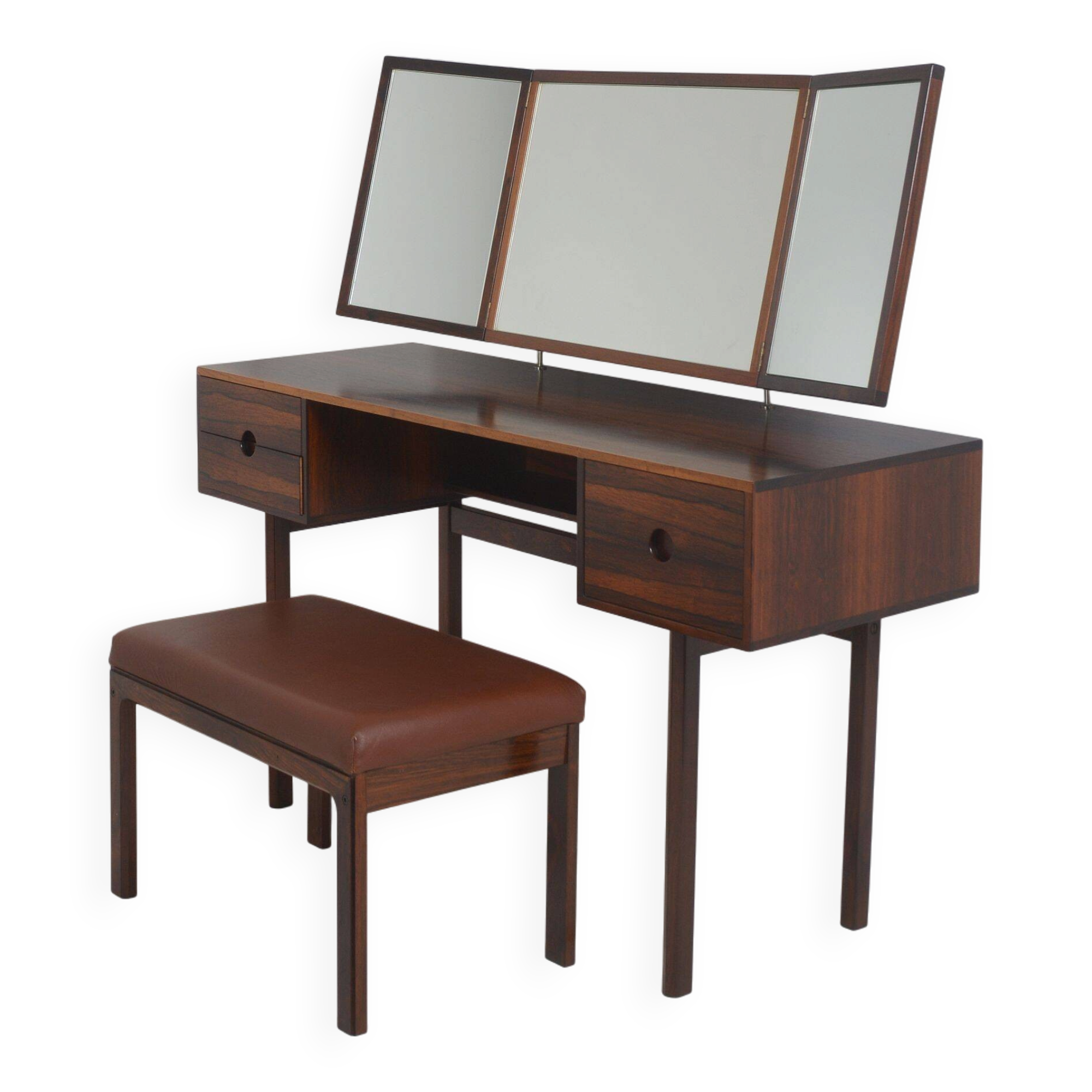 Danish dressing table in rosewood by Kai Kristiansen for Aksel Kjersgaard