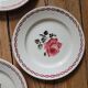Lot #1 of 6 Germaine de Badonviller dessert plates