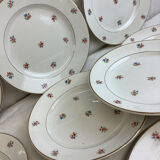 Vintage flat plates made in France Digoin