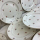 Vintage flat plates made in France Digoin