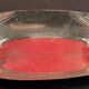 Gallia christofle old basket empty pocket flat silver metal, art nouveau