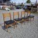 4 Scandinavian chairs from the 1960s