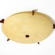 Beautiful original Mid Century Modern fiberglass ceiling or wall lamp