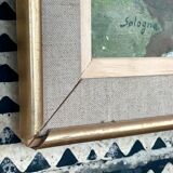 Painting on canvas Sologne