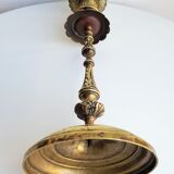 Ancient brass candlestick