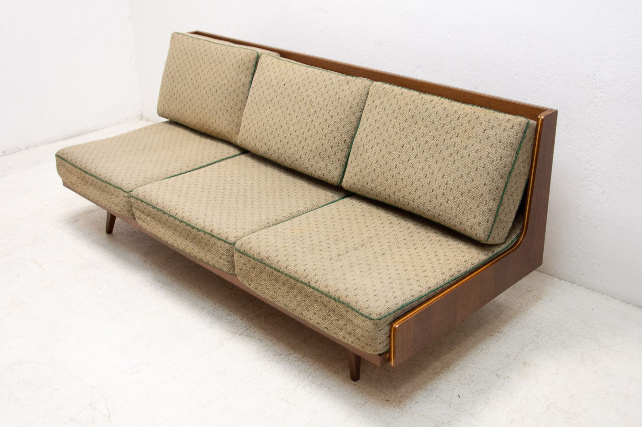 Mid century folding sofa, 1960´s, Czechoslovakia