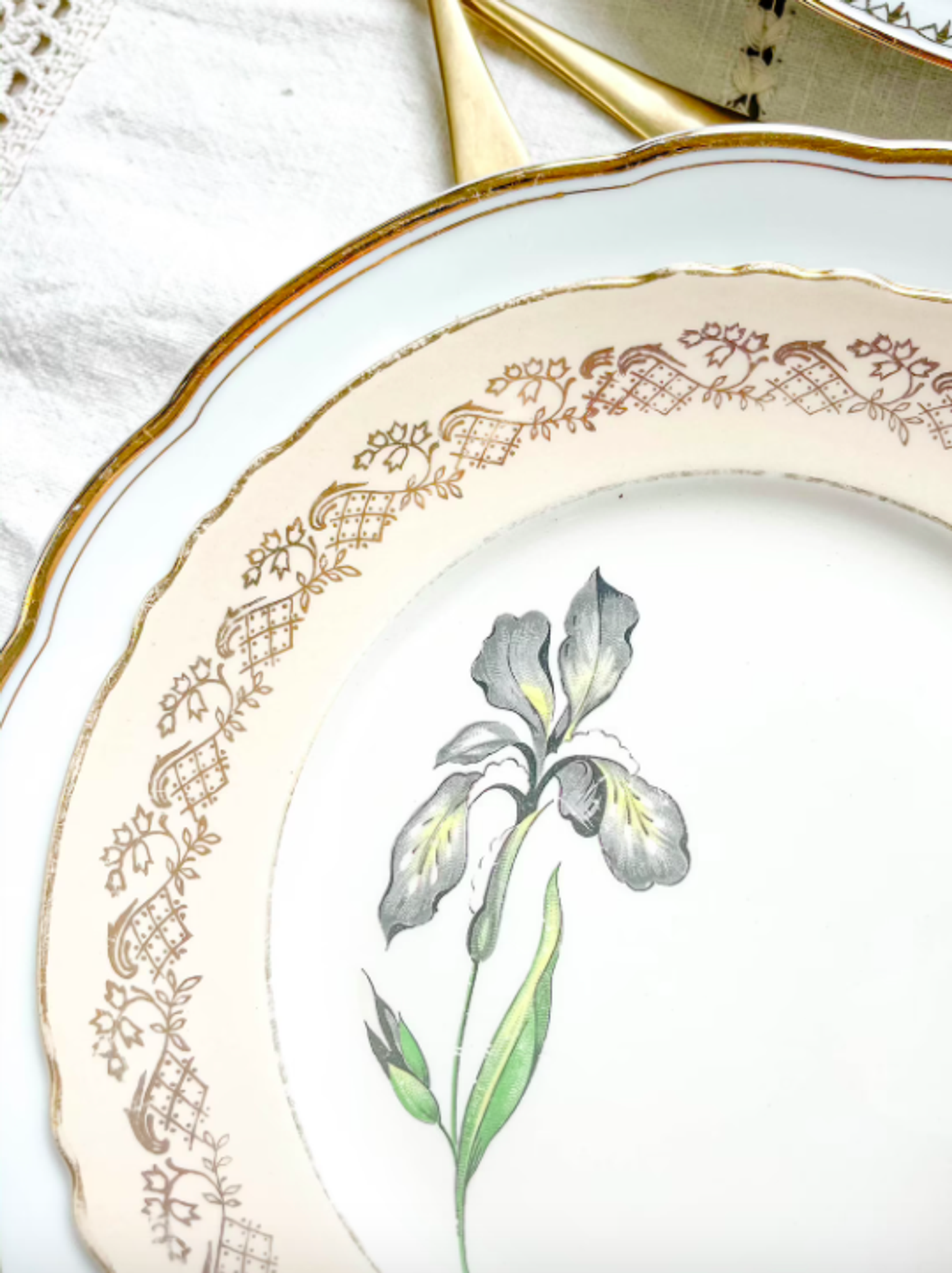 Service de table en porcelaine pour 6 personnes