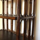 Rattan shelf