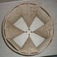 Lampshade in jute thread geometric shape 35 cm
