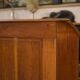 Grocer's counter / workshop furniture in solid oak from the 1920s