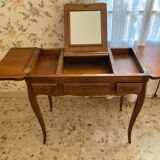 Coiffeuse style louis xv - merisier