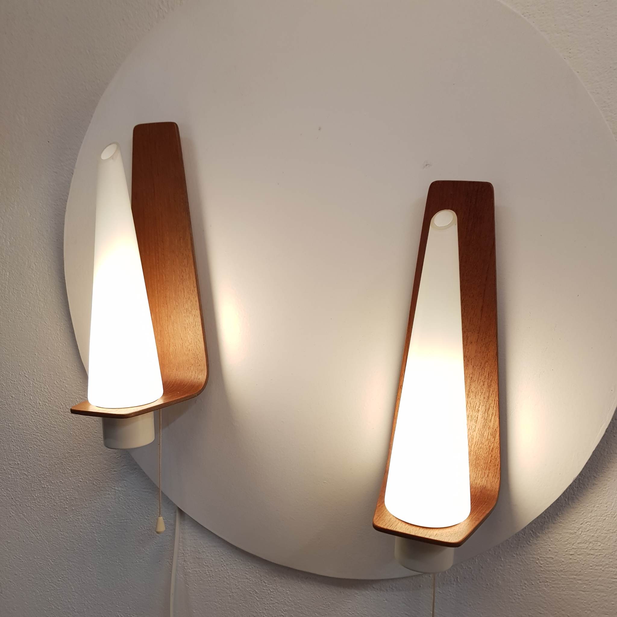 Vintage Danish wall lamps
