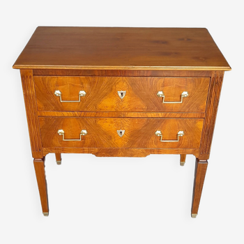 Commode louis XVI  époque 19ème siècle