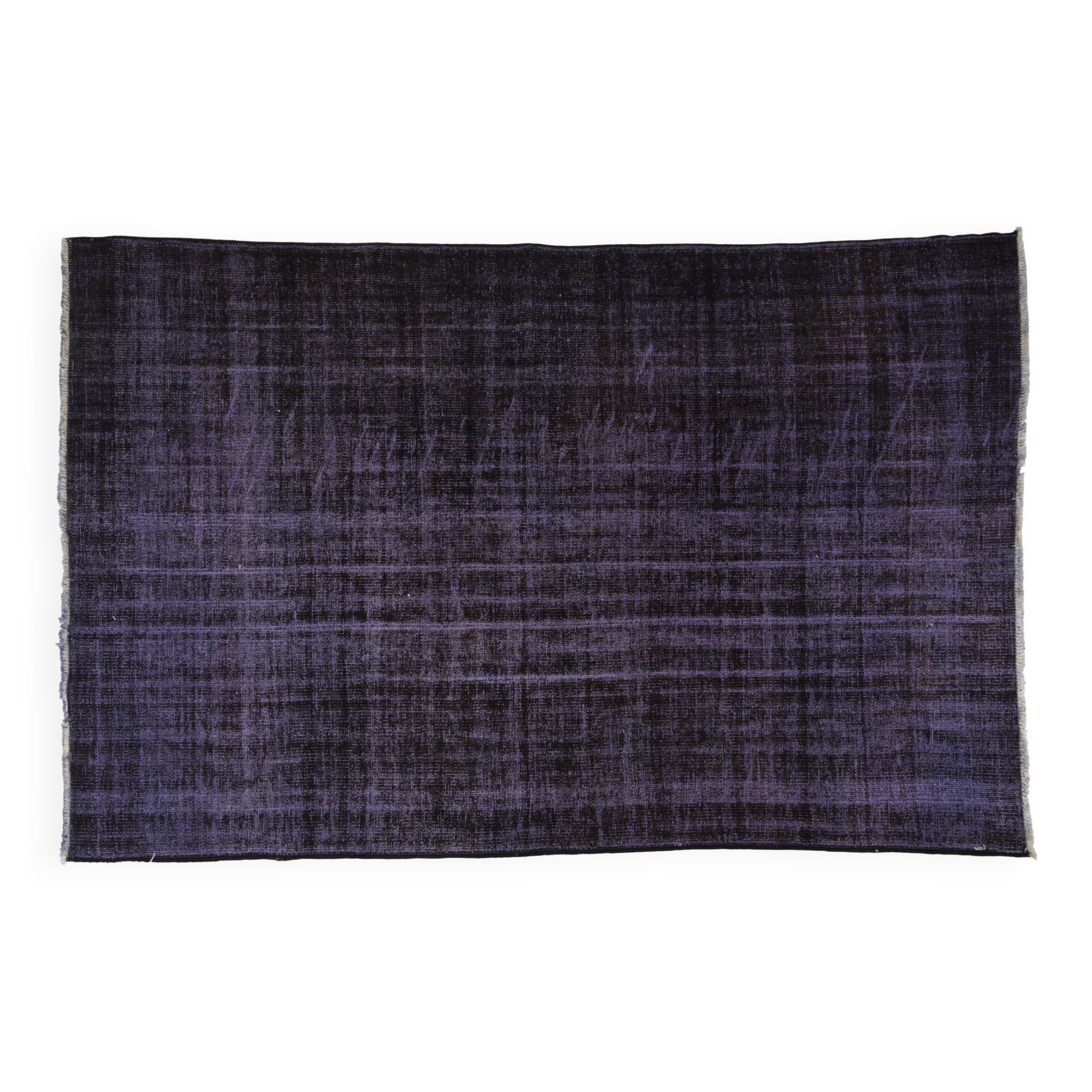 Dark Gray Anatolian Decorative Carpet