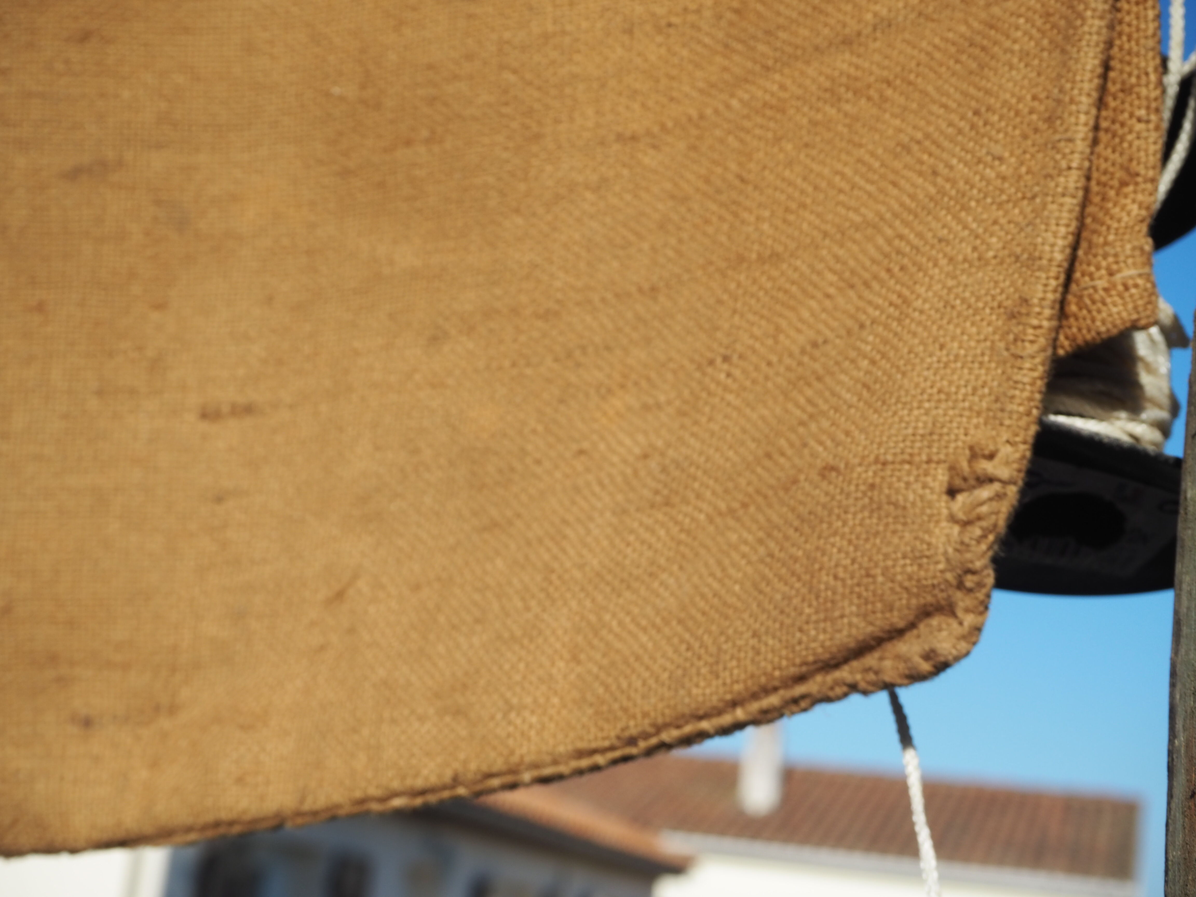 Burlap bag: "The potash of Alsace"