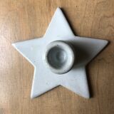 Ceramic star candle holder
