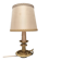 Cave rat lamp with Doric column - Bronze - 1950s - France