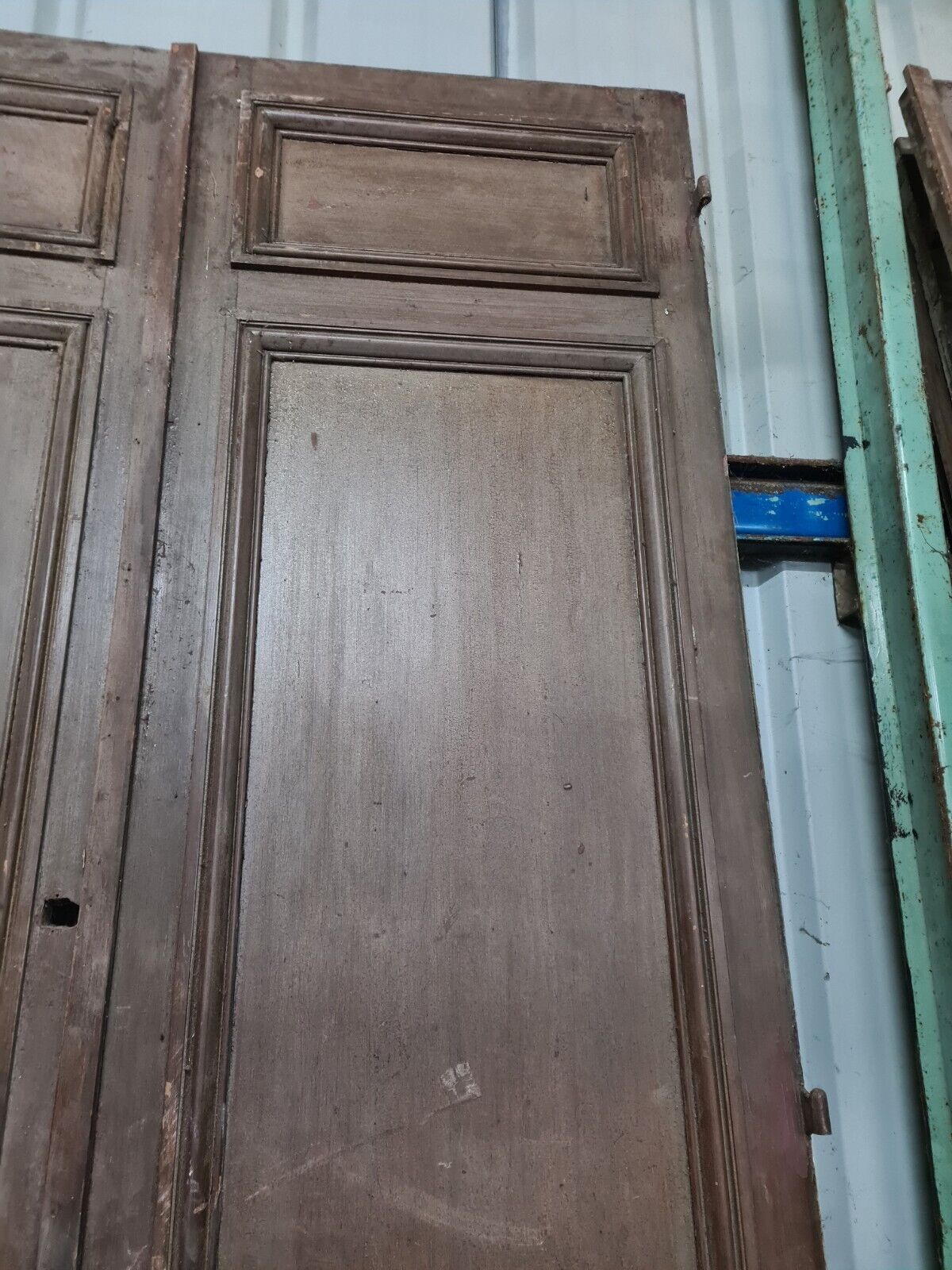 Pair of oak doors