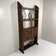 Antique rustic wall unit plate cabinet 1900