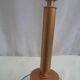 Suspended luminaire ceiling light glass has sets of coulure vintage 1970