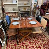 Table basse relevable vintage design 50/60