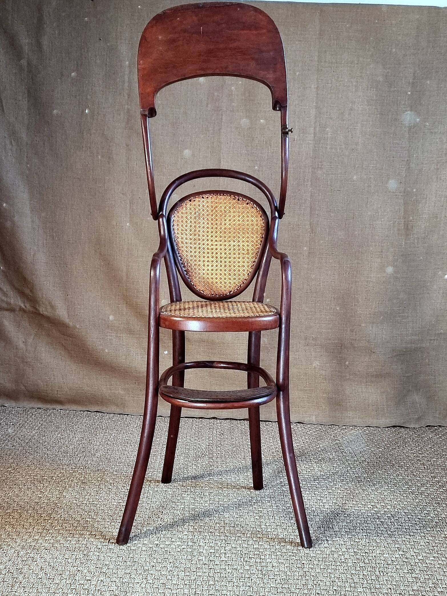 Thonet baby and child high chair, circa 1900-1910