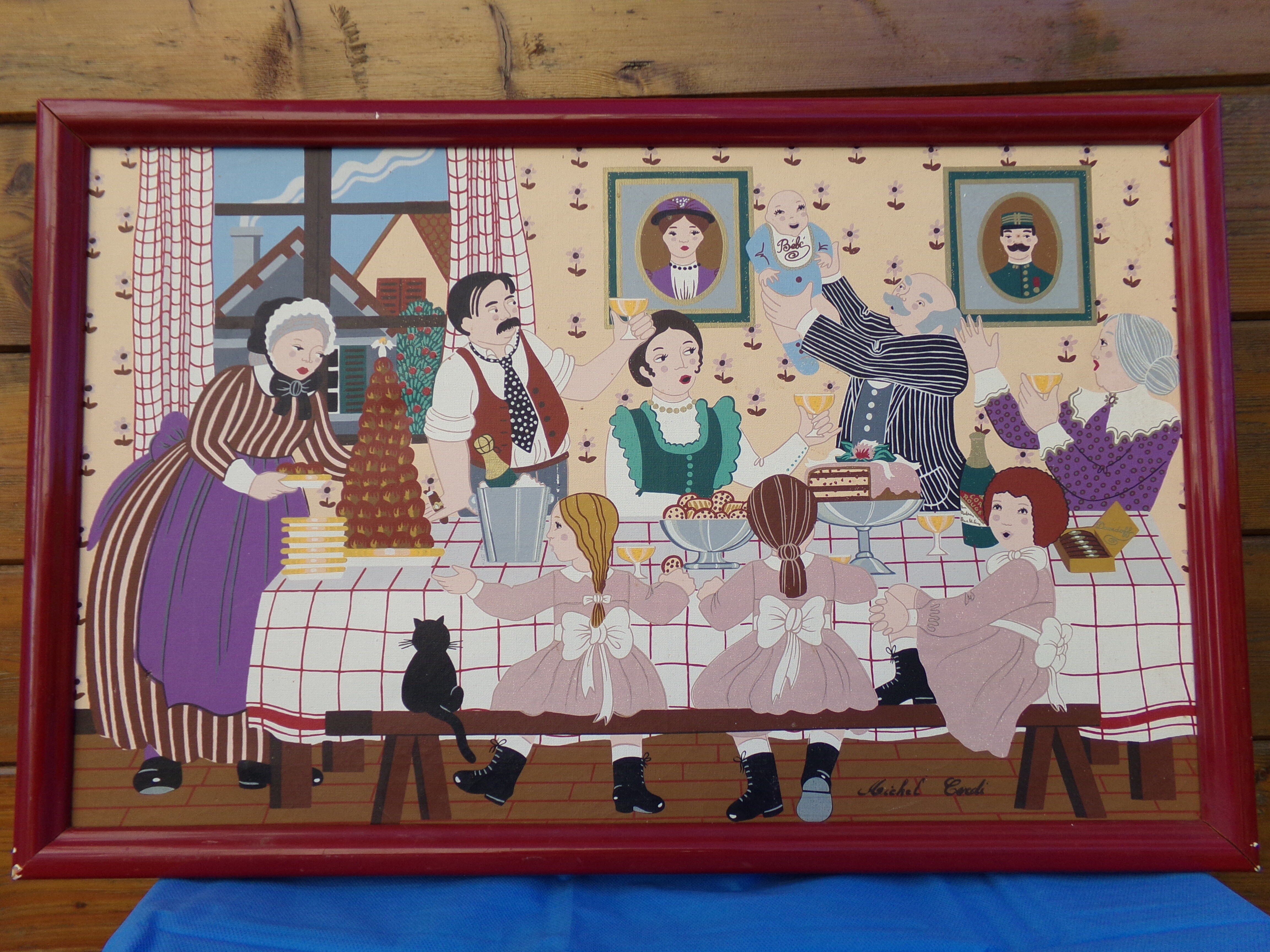 Painting Michel Cordi