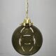 1970s Czech Smoked Glass Globe and Brass Pendant Light