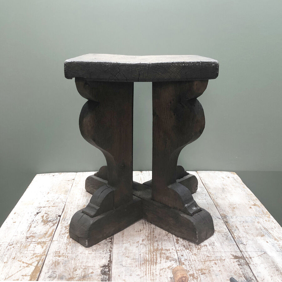 Brutalist stool