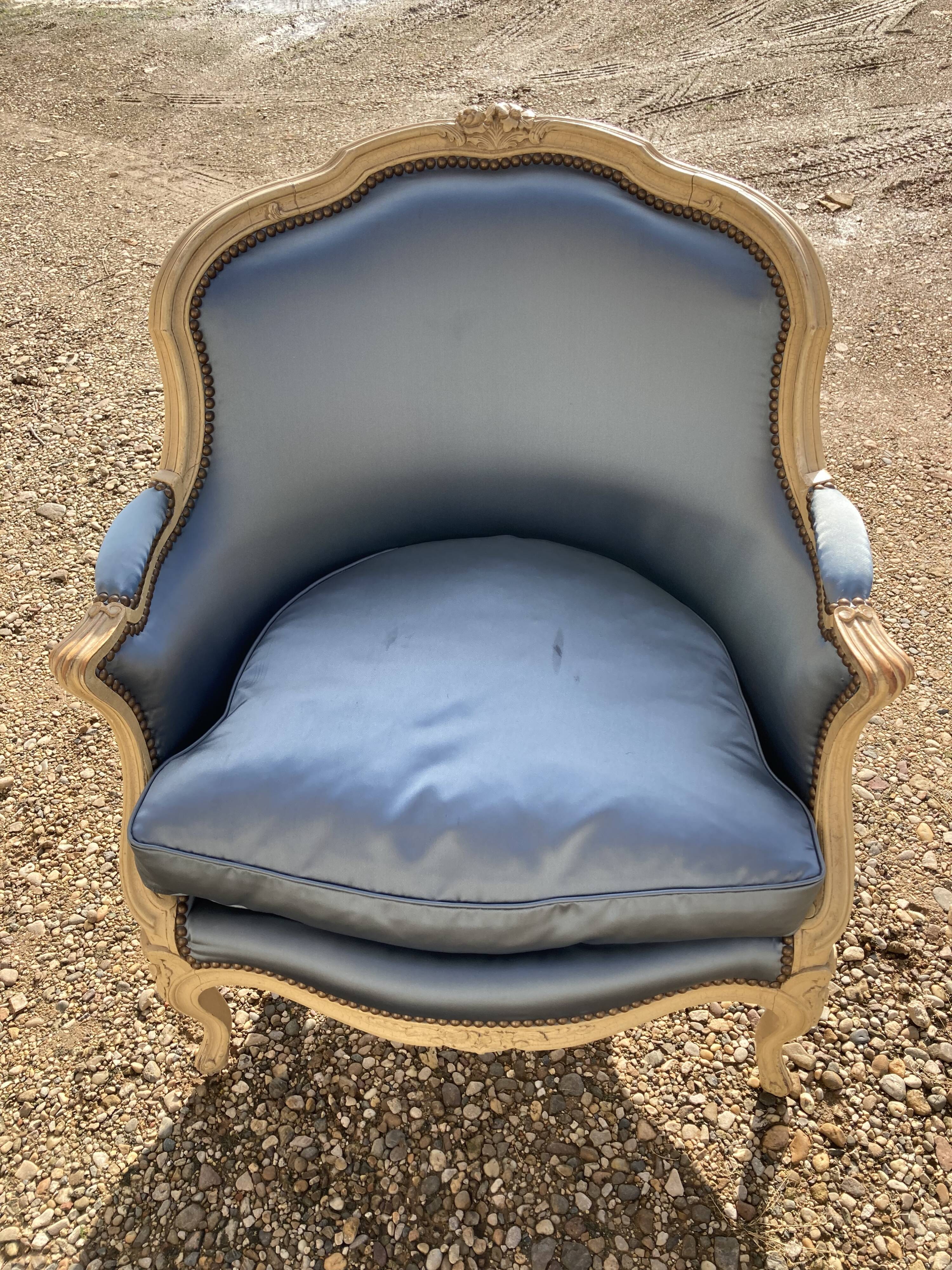 Pair of shepherdess armchairs