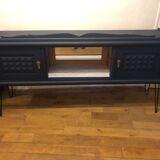 Art Deco blue sideboard