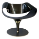 Black designer chair