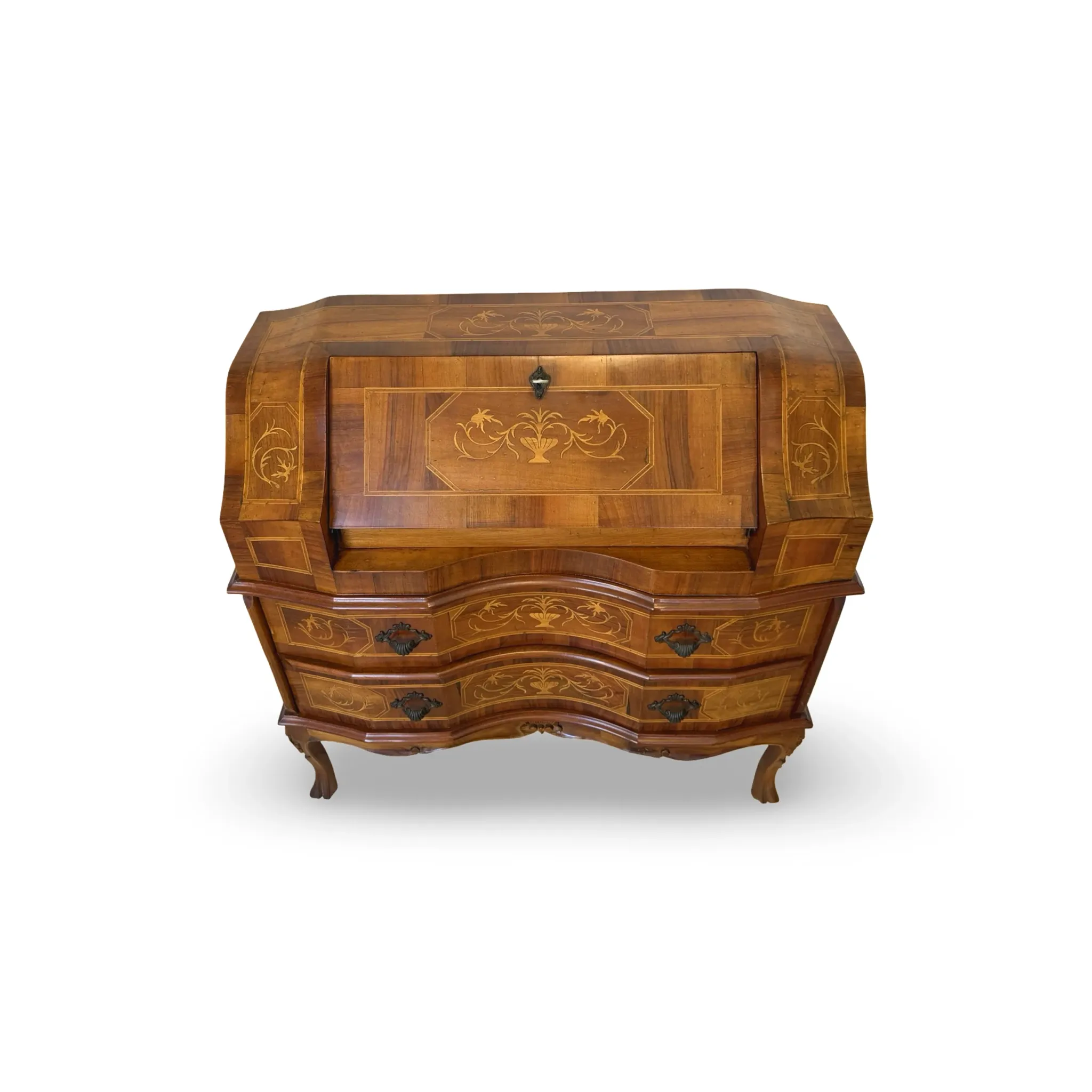 Venetian wood bureau/secretaire made in Italy in th