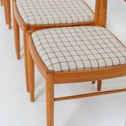 Ensemble de 4 chaises de salle à manger par H.W. Klein pour Bramin