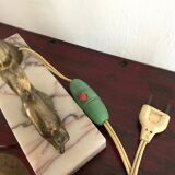 Lampe veilleuse art déco faon