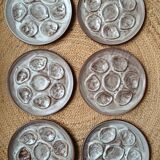 Service à huîtres artisanal en céramique