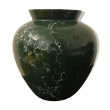 Green vase marble effect