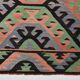 Tapis kilim graphique pastel – Un bijou artisanal pour une déco audacieuse